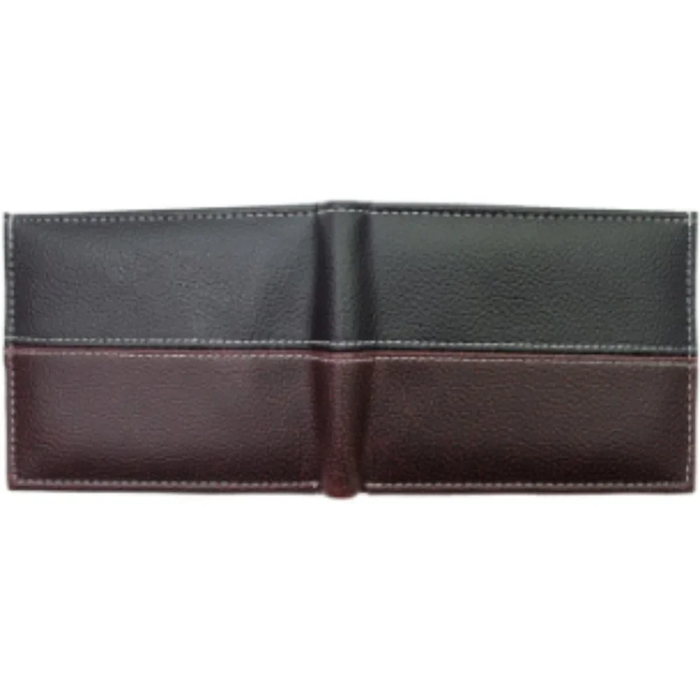Mens Bifold Vegan Leather Wallet in Gift Box